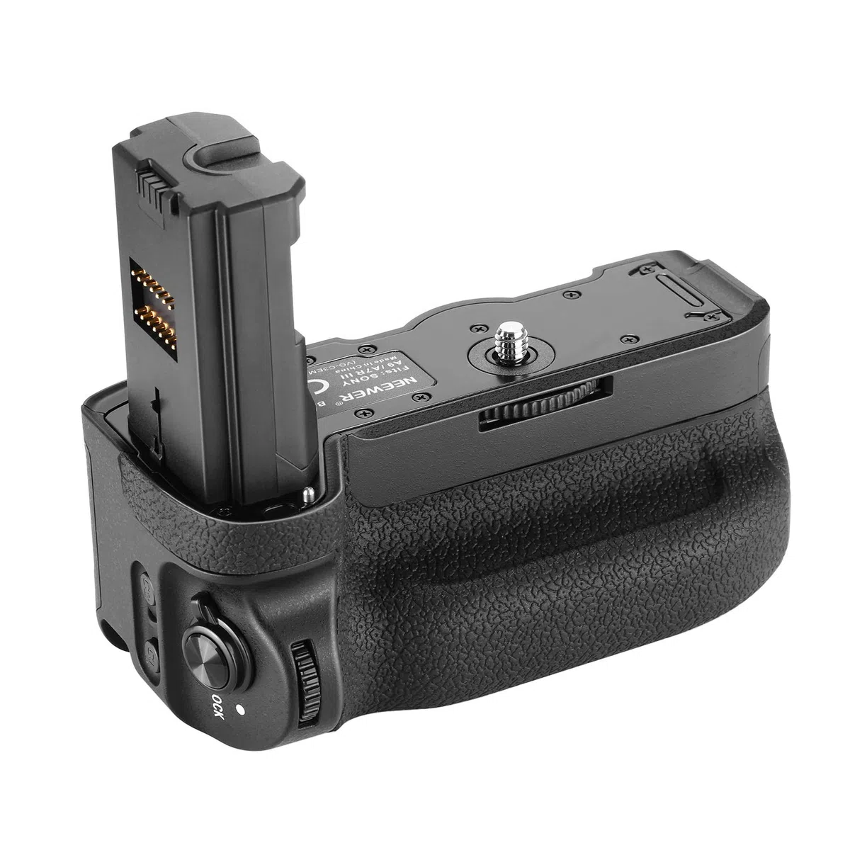 NEEWER Poignée d'alimentation Verticale de Remplacement pour VG-C3EM, Compatible Uniquement avec Sony A9 A7III, A7RIII Appareils Photo et NP-FZ100(Batterie Non Incluse)