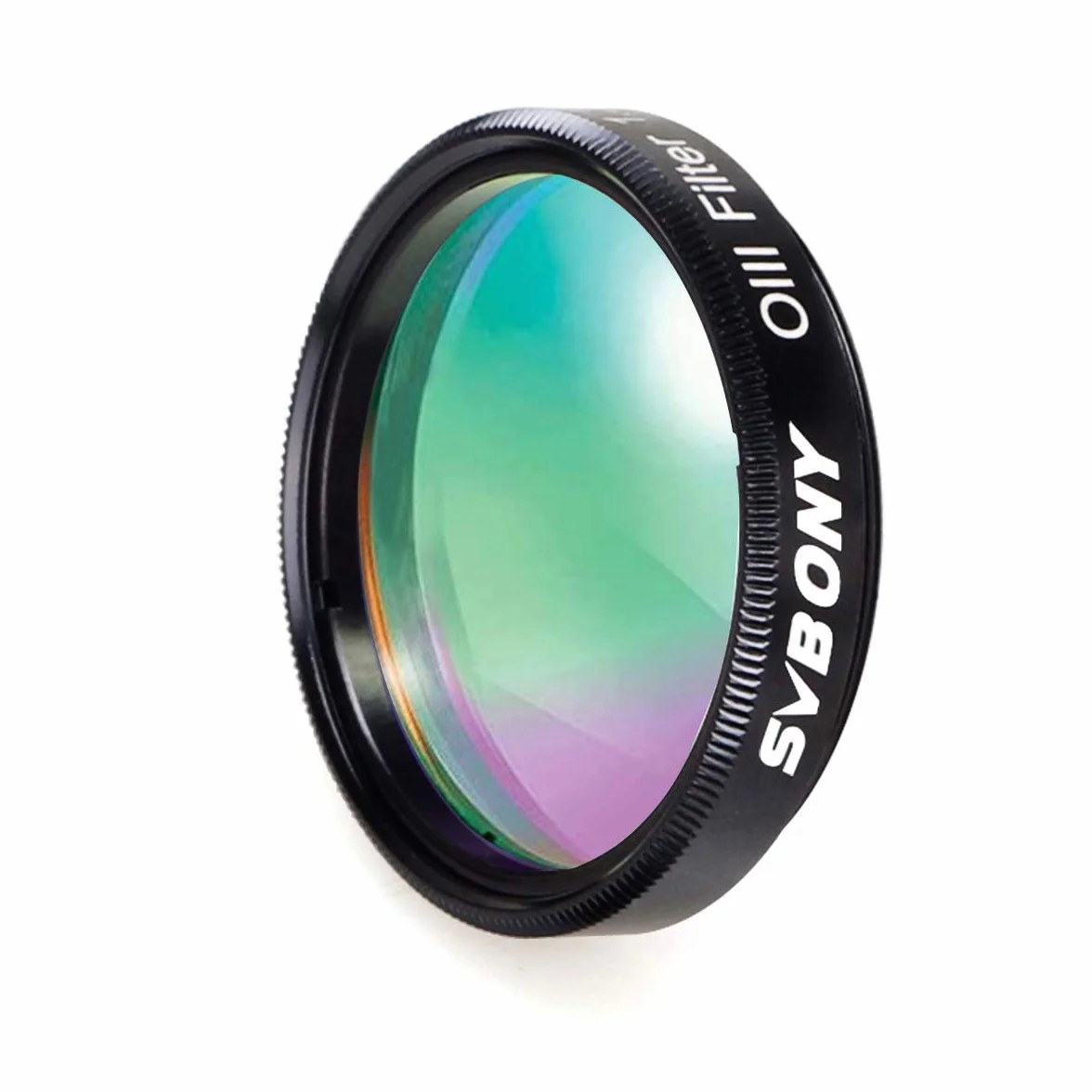 Svbony Filtre Telescope 1.25" O-III de Nébuleuse 18nm Pollution Lumineuse Filtre Bande Étroite pour Le Télescope Astronomique (1.25")