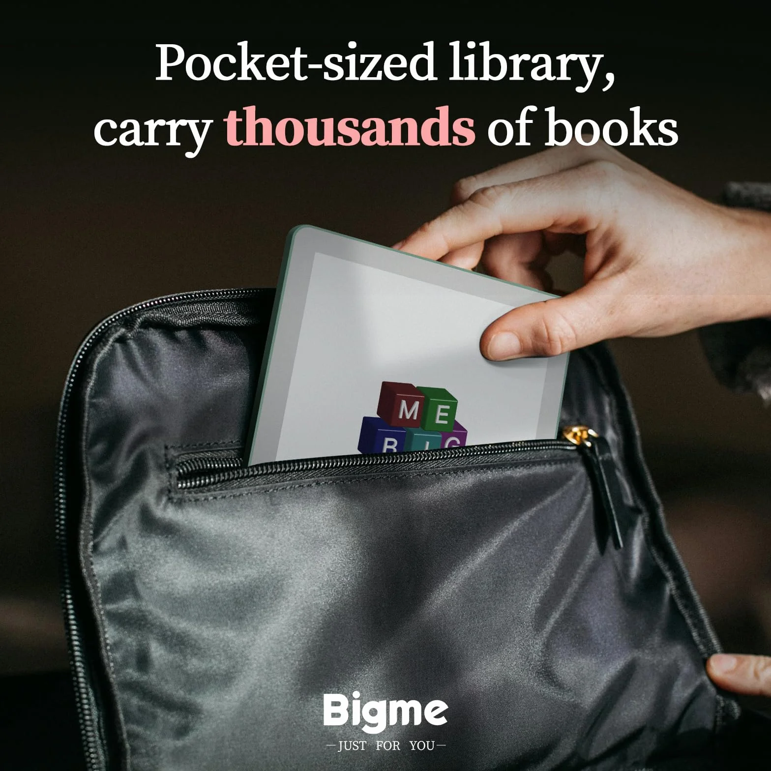 Bigme B6 - Tablette en papier électronique 6" avec écran couleur et liseuse électronique Android 14, 4 Go de RAM et 64 Go de mémoire, double fonction comme liseuse électronique et tablette (verte)