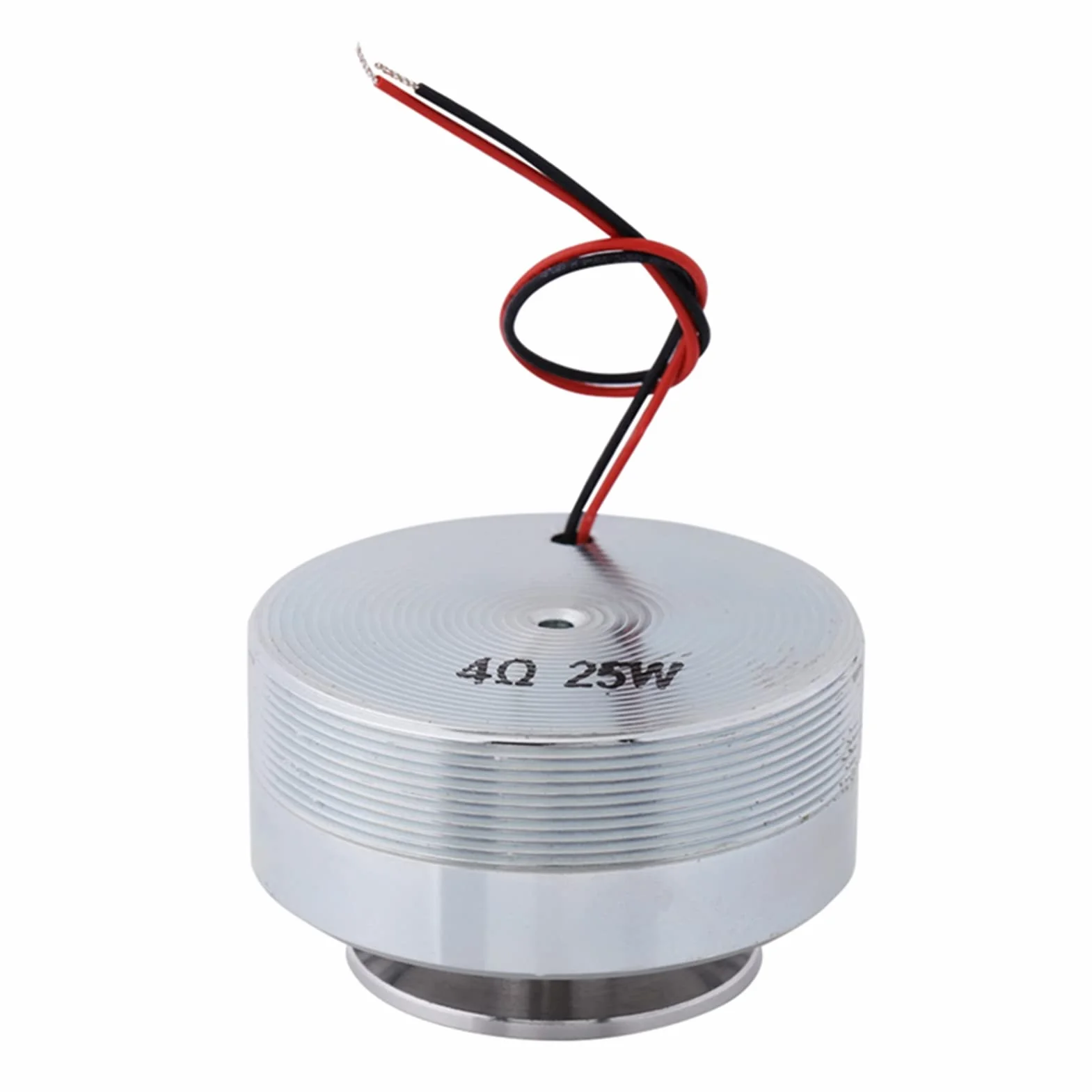 Haut-parleur Vibrant, Haut-parleur à Résonance, Effet Toutes Fréquences, Transmission de Fréquence à 360 ° pour MP3, MP4, CD, Téléphone Portable, Ordinateur, Ordinateur Portable (4Ω 25W)