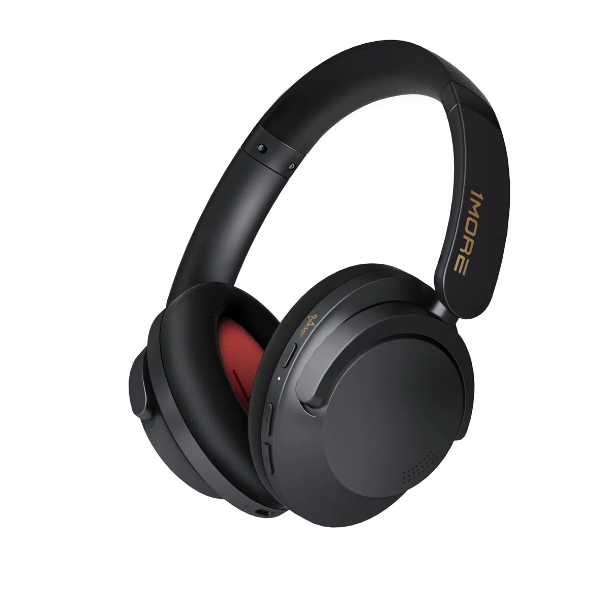 1MORE SonoFlow Pro Casque Sans fil, Casque antibruit Actif supra-auriculaire, Écouteur Bluetooth 5.4 avec LDAC, Audio Sans Fil Haute Résolution, 100Heures, Ajustement Confortable, Appels Clairs (Noir)