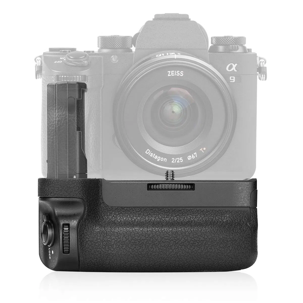 NEEWER Poignée d'alimentation Verticale de Remplacement pour VG-C3EM, Compatible Uniquement avec Sony A9 A7III, A7RIII Appareils Photo et NP-FZ100(Batterie Non Incluse)