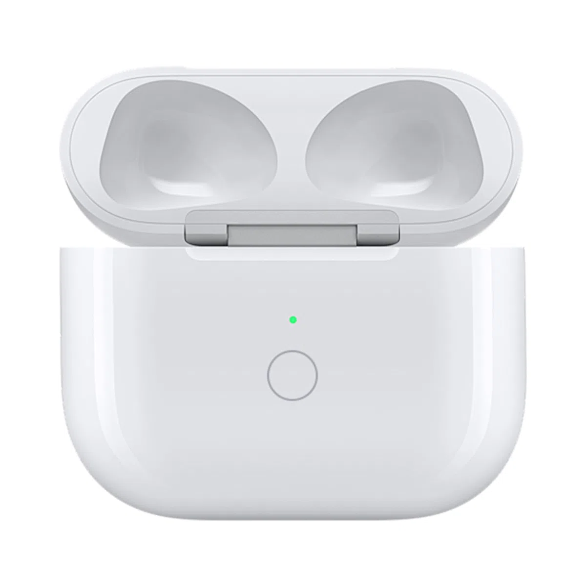 EFAITH Boîtier de Charge sans Fil Compatible Air Pod 3, Remplacement de Boîtier Recharge sans Fil avec Bouton de Couplage Compatible (Pas d'écouteurs)